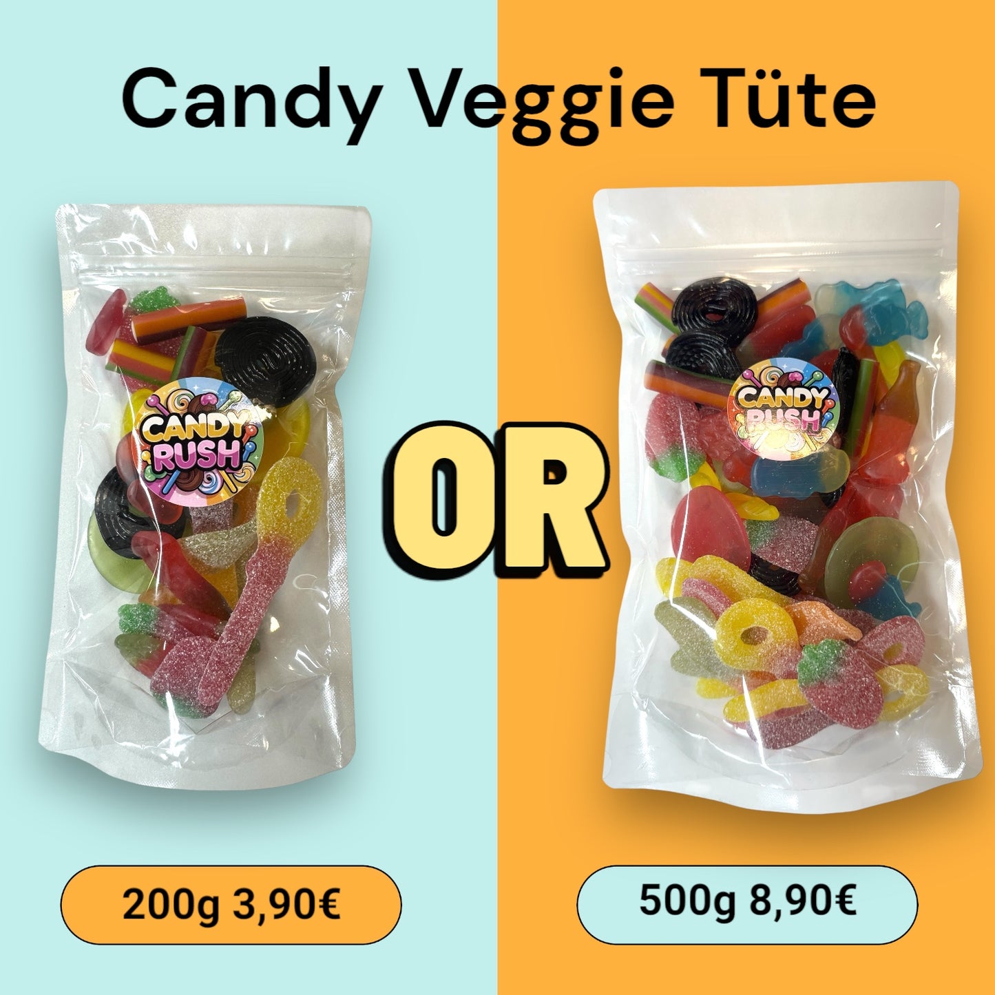Candy Veggie Mix Tüte